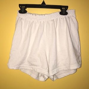 White Soffe shorts
